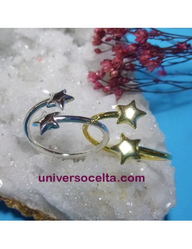 Anillo con Estrellas ajustable 340-0312