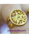 Anillo de Oro con Símbolo del Tetragramatón S4T