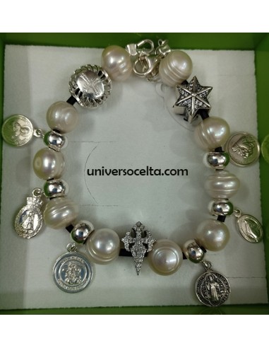 Pulsera de Perlas con Imágenes del...