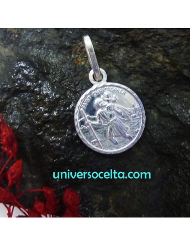 Medalla de S. Cristobal mini de plata...
