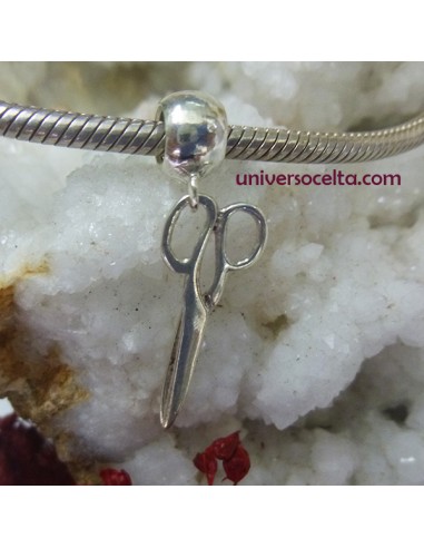 Charm para pulsera con Tijeras de plata TJ