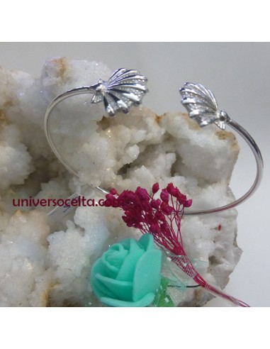 Brazalete de Conchas en plata con...