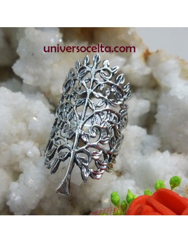 Anillo con Árbol de la Vida de plata 340-430