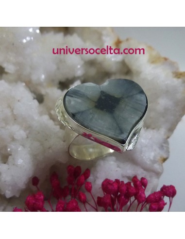 Anillo artesano con Corazón de...