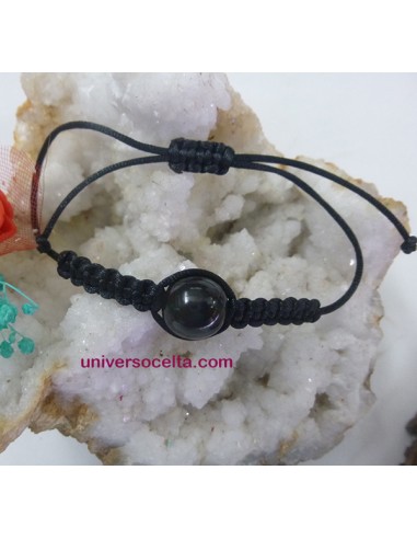 Pulsera de Macramé con bola de Azabache