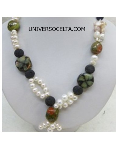 Collar con Quiastolita  QG13