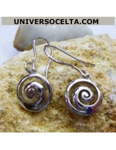 Espiral celta en forma de Pendientes 123-18