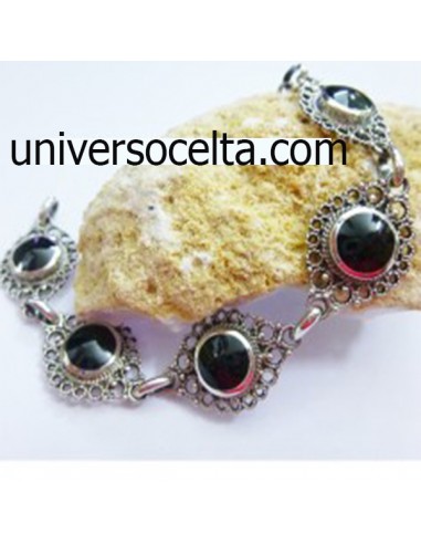 Pulsera con Azabache y Filigrana FL76