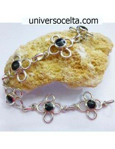 Pulsera de Azabache y Plata E93