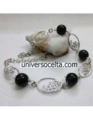 Pulsera de Azabache y cuentas de...