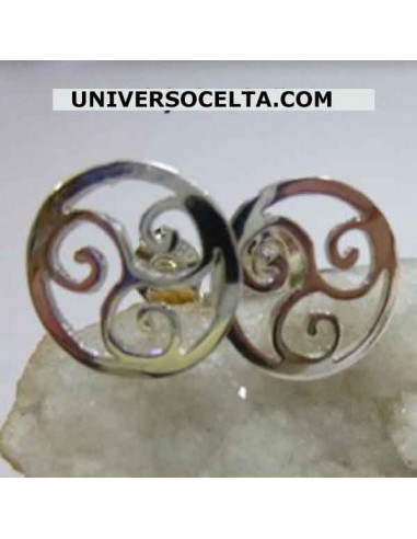 Pendientes Celtas con Triskel R619