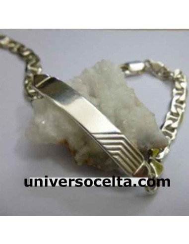 Pulsera esclava  plata 2X59