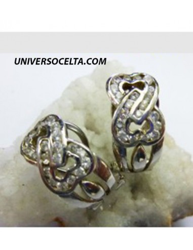 Pendientes Plata con Zirconitas 4031