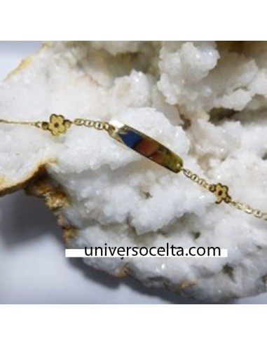 Pulsera de oro para bebé 1AB68