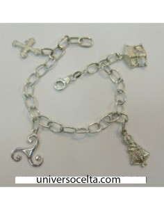 Pulsera De Asturias De Plata