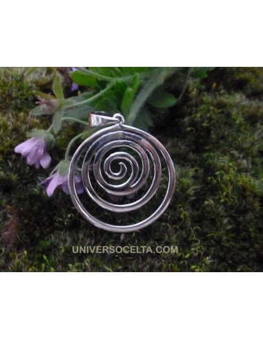 Colgante Espiral Celta calado 103-0002