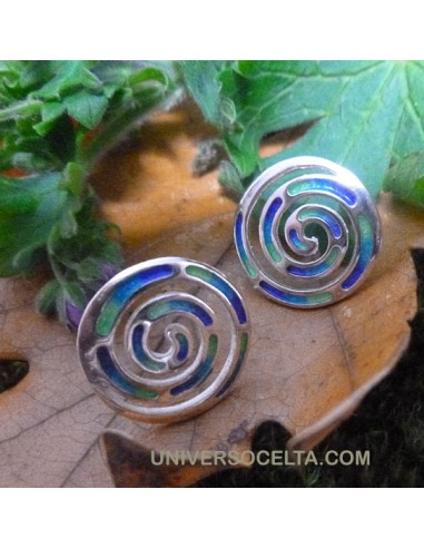 Pendiente Espiral Celta L04833