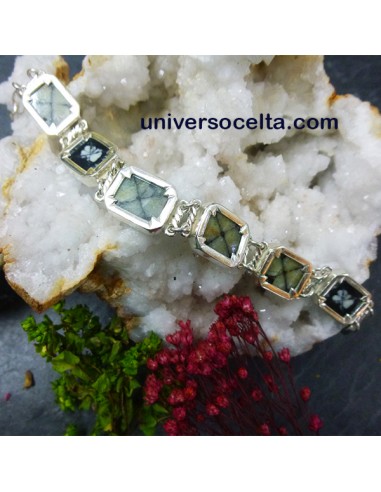 Pulsera Artesana en plata con...