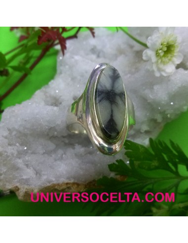 Anillo lanzadera con Quiastolita SK1