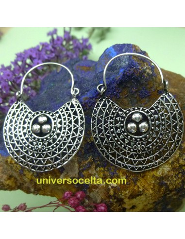 Areta pendientes de plata 320-0950