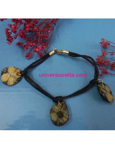 Pulsera Cordón con Quiastolitas PCQ2